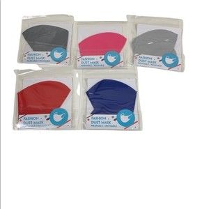 Face masks - 12 Pack Assorted Colors